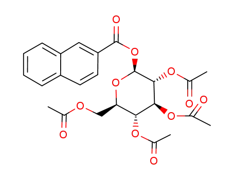 1-O-(2-naphthoyl)-2,3,4,6-tetra-O-acetyl-β-D-glucopyranose