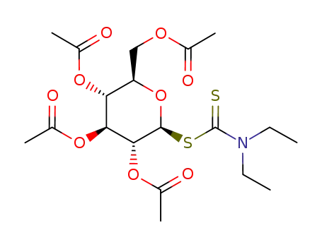 S-(2',3',4',6'-tetra-O-acetyl-β-D-glucopyranosyl) N,N-diethyldithiocarbamate