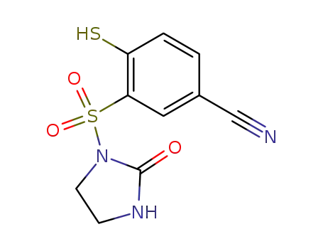 1-(5-cyano-2-mercaptobenzenesulphonyl)-2-imidazolidinone