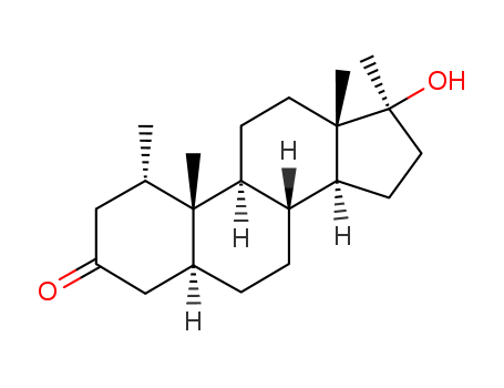 5alpha-Androstan-3-one, 17beta-hydroxy-1alpha,17-dimethyl-(2881-21-2)