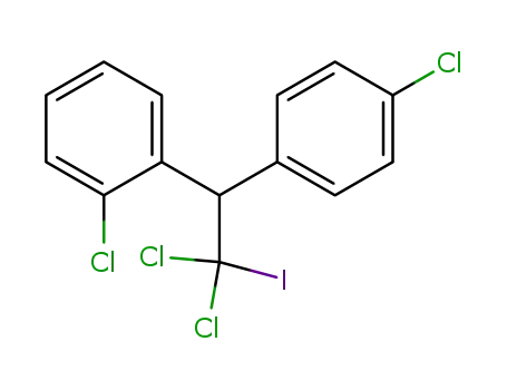 1-(2-chlorophenyl)-1-(4-chlorophenyl)-2,2-dichloro-2-iodoethane