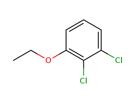 Molecular Structure of 92514-07-3 (Benzene, 1,2-dichloro-3-ethoxy-)