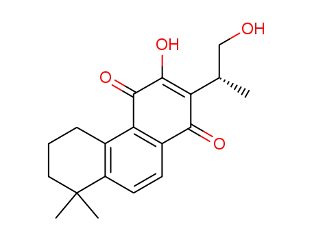 5,6,7,8-tetrahydro-3-hydroxy-2-[(1R)-2-hydroxy-1-methylethyl]-8,8-dimethyl-1,4-phenanthrenedione