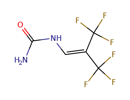 N-(3,3,3-trifluoro-2-trifluoromethylprop-1-enyl)urea