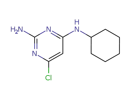 6-chloro-N4-cyclohexylpyrimidine-2,4-diamine