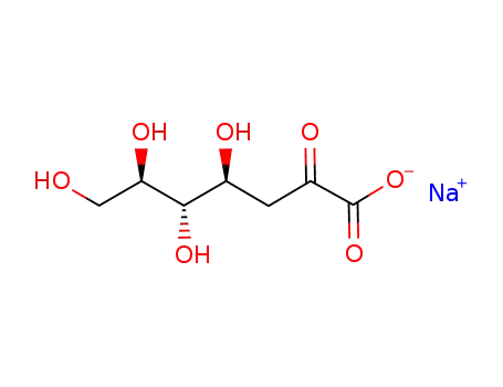 Sodium; (4S,5S,6R)-4,5,6,7-tetrahydroxy-2-oxo-heptanoate