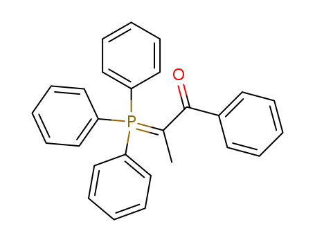 Molecular Structure of 1450-07-3 (1-Propanone, 1-phenyl-2-(triphenylphosphoranylidene)-)