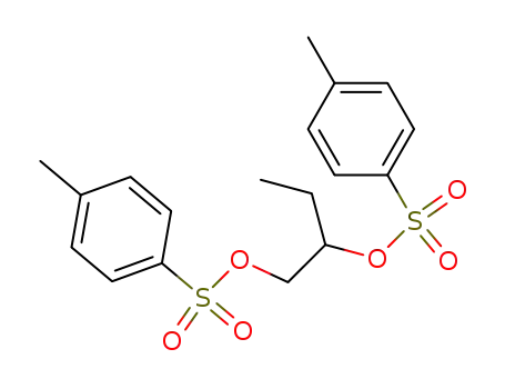 Molecular Structure of 185215-29-6 (1,2-Butanediol, bis(4-methylbenzenesulfonate))