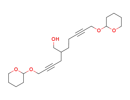 1,10-bis(tetrahydropyranyloxy)-5-hydroxymethyl-2,8-decadiyne