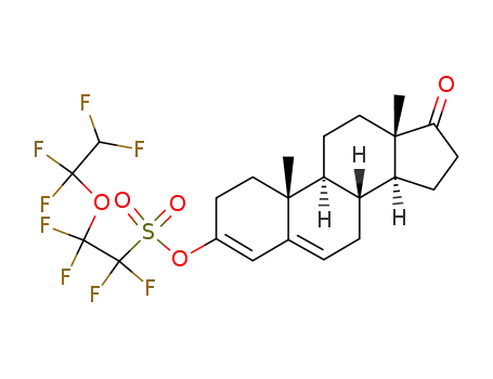 1,1,2,2-Tetrafluoro-2-(1,1,2,2-tetrafluoro-ethoxy)-ethanesulfonic acid (8R,9S,10R,13S,14S)-10,13-dimethyl-17-oxo-2,7,8,9,10,11,12,13,14,15,16,17-dodecahydro-1H-cyclopenta[a]phenanthren-3-yl ester