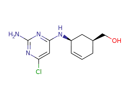 [(1S,5S)-5-(2-Amino-6-chloro-pyrimidin-4-ylamino)-cyclohex-3-enyl]-methanol