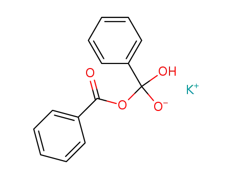 Potassium; benzoyloxy-hydroxy-phenyl-methanolate