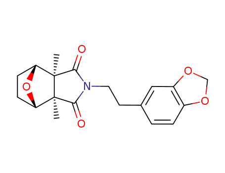(1R,2S,6R,7S)-4-(2-Benzo[1,3]dioxol-5-yl-ethyl)-2,6-dimethyl-10-oxa-4-aza-tricyclo[5.2.1.02,6]decane-3,5-dione