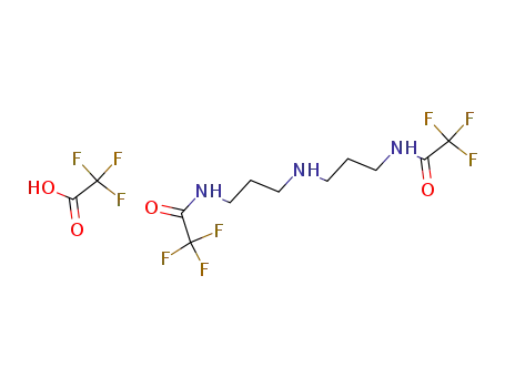N1,N9-bis(trifluoroacetyl)dipropylenetriamine trifluoacetate