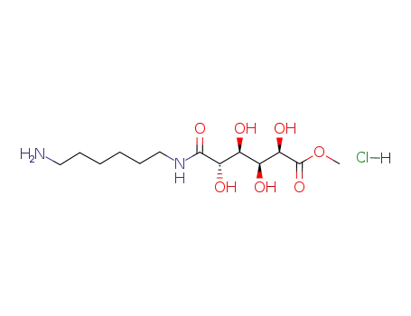 (2R,3S,4S,5S)-5-(6-Amino-hexylcarbamoyl)-2,3,4,5-tetrahydroxy-pentanoic acid methyl ester; hydrochloride