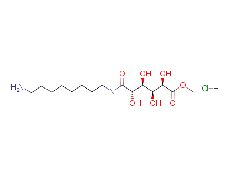 (2R,3S,4S,5S)-5-(8-Amino-octylcarbamoyl)-2,3,4,5-tetrahydroxy-pentanoic acid methyl ester; hydrochloride