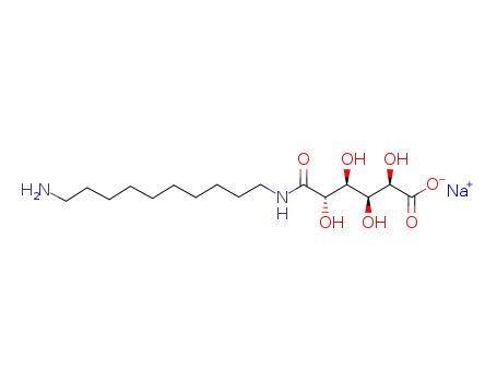 6-[N-(10'-aminodecyl)]-D-glucaramide, sodium salt