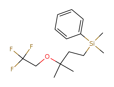 dimethyl-[3-methyl-3-(2,2,2-trifluoro-ethoxy)-butyl]-phenyl-silane