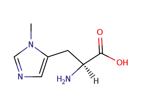 Molecular Structure of 368-16-1 (3-METHYL-L-HISTIDINE N-HYDRATE)