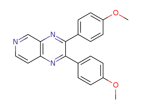2,3-bis(p-methoxyphenyl)pyrido<3,4-b>pyrazine