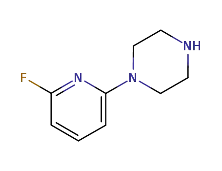 피페 라진, 1- (6- 플루오로 -2- 피리 디닐)-(9CI)