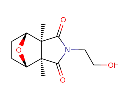 N-hydroxyethyl exo-2,3-dimethyl-7-oxabicyclo[2.2.1]heptane-2,3-dicarboximide