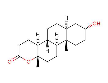 (4aS,4bR,8R,10bR,12aS)-8-hydroxy-12a-methylhexadecahydro-2H-naphtho[2,1-f]chromen-2-one