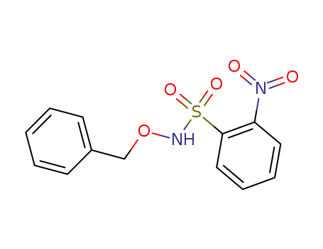 N-(2-Nitrophenylsulfonyl)-O-(phenylmethyl)hydroxylamine