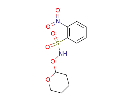 N-(2-Nitrophenylsulfonyl)-O-(tetrahydro-2H-pyran-2-yl)hydroxylamine