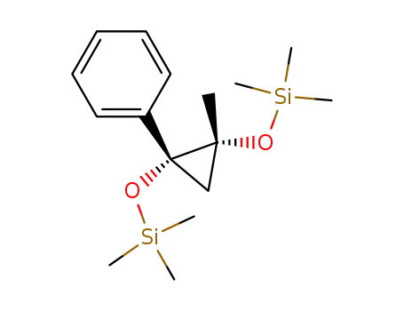cis-1,2-bis(trimethylsiloxy)-1-methyl-2-phenylcyclopropane