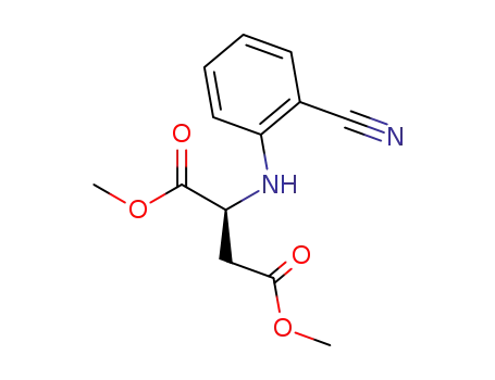 Dimethyl N-[2-(cyano)phenyl]-(S)-aspartate