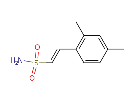 Molecular Structure of 405262-58-0 (Ethenesulfonamide, 2-(2,4-dimethylphenyl)-, (1E)-)