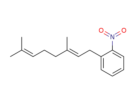 1-((E)-3,7-Dimethyl-octa-2,6-dienyl)-2-nitro-benzene