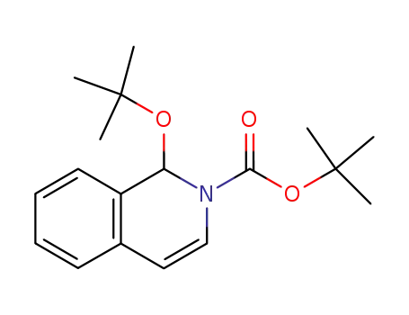 Molecular Structure of 404586-94-3 (BOC-1-TERT-BUTOXY-1,2-DIHYDROISOQUINOLIN)