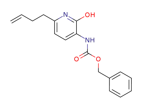 Carbamic acid, [6-(3-butenyl)-1,2-dihydro-2-oxo-3-pyridinyl]-,
phenylmethyl ester