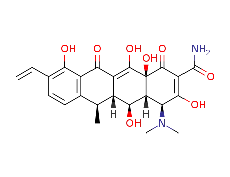 (4S,4aR,5S,5aR,6R,12aS)-4-Dimethylamino-3,5,10,12,12a-pentahydroxy-6-methyl-1,11-dioxo-9-vinyl-1,4,4a,5,5a,6,11,12a-octahydro-naphthacene-2-carboxylic acid amide