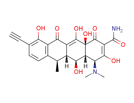 (4S,4aR,5S,5aR,6R,12aS)-4-Dimethylamino-9-ethynyl-3,5,10,12,12a-pentahydroxy-6-methyl-1,11-dioxo-1,4,4a,5,5a,6,11,12a-octahydro-naphthacene-2-carboxylic acid amide