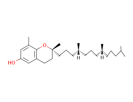Molecular Structure of 119-13-1 (2H-1-Benzopyran-6-ol,3,4-dihydro-2,8-dimethyl-2-[(4R,8R)-4,8,12-trimethyltridecyl]-, (2R)-)