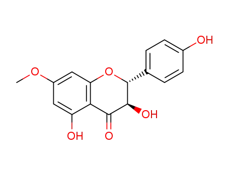 Molecular Structure of 37971-69-0 (AROMADENDRIN 7-O-METHYL ETHER)