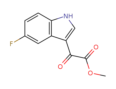 methyl 2-(5-fluoro-1H-indol-3-yl)-2-oxoacetate