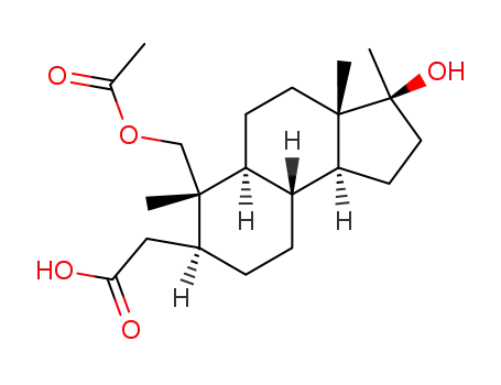 ((3S,3aS,5aS,6S,7S,9aR,9bS)-6-Acetoxymethyl-3-hydroxy-3,3a,6-trimethyl-dodecahydro-cyclopenta[a]naphthalen-7-yl)-acetic acid
