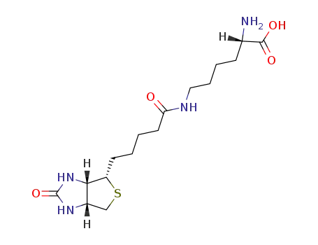 L-Lysine,N6-[5-[(3aS,4S,6aR)-hexahydro-2-oxo-1H-thieno[3,4-d]imidazol-4-yl]-1-oxopentyl]-