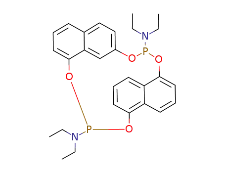 cyclo[(1,7-naphthylene)(1,5-naphthylene)-bis(diethyl phosphoramidite)]