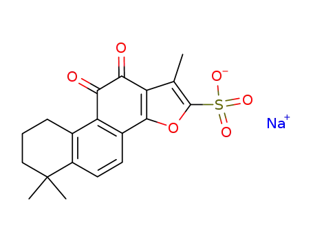 sodium 1,6,6-trimethyl-10,11-dioxo-8,9-dihydro-7Hnaphtho[1,2-g][1]benzofuran-2-sulfonate