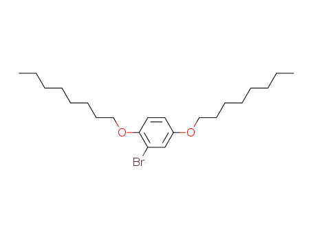 Molecular Structure of 194204-71-2 (Benzene, 2-bromo-1,4-bis(octyloxy)-)