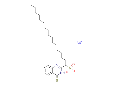 1-(4-thioxo-3,4-dihydroquinazolin-2-yl)heptadecane-1-sodium sulfonate