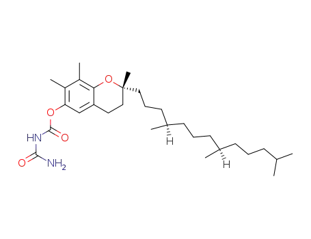 (2R,4'R,8'R)-O-Allophanoyl-γ-tocopherol