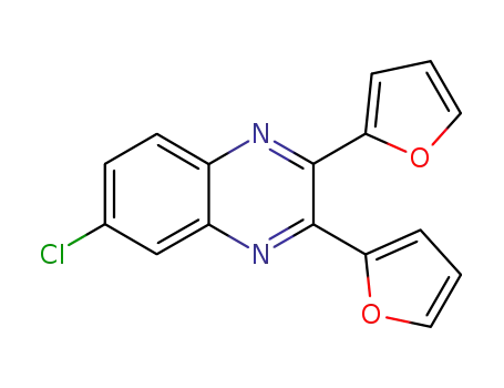 6-chloro-2,3-di(furan-2-yl)-quinoxaline