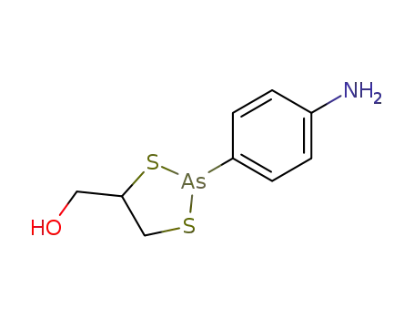 (2-(4-aminophenyl)-1,3,2-dithiarsolan-4-yl)methanol