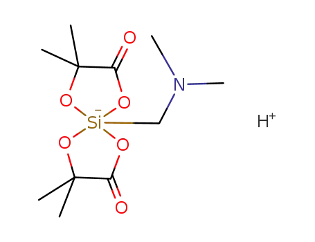 1-(N,N-dimethylaminiomethyl)spirobi[4,4-dimethyl-3-oxo(2,5-dioxa-1-silacyclopentan)]ate